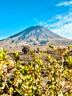 Volcano at Arequipa peru