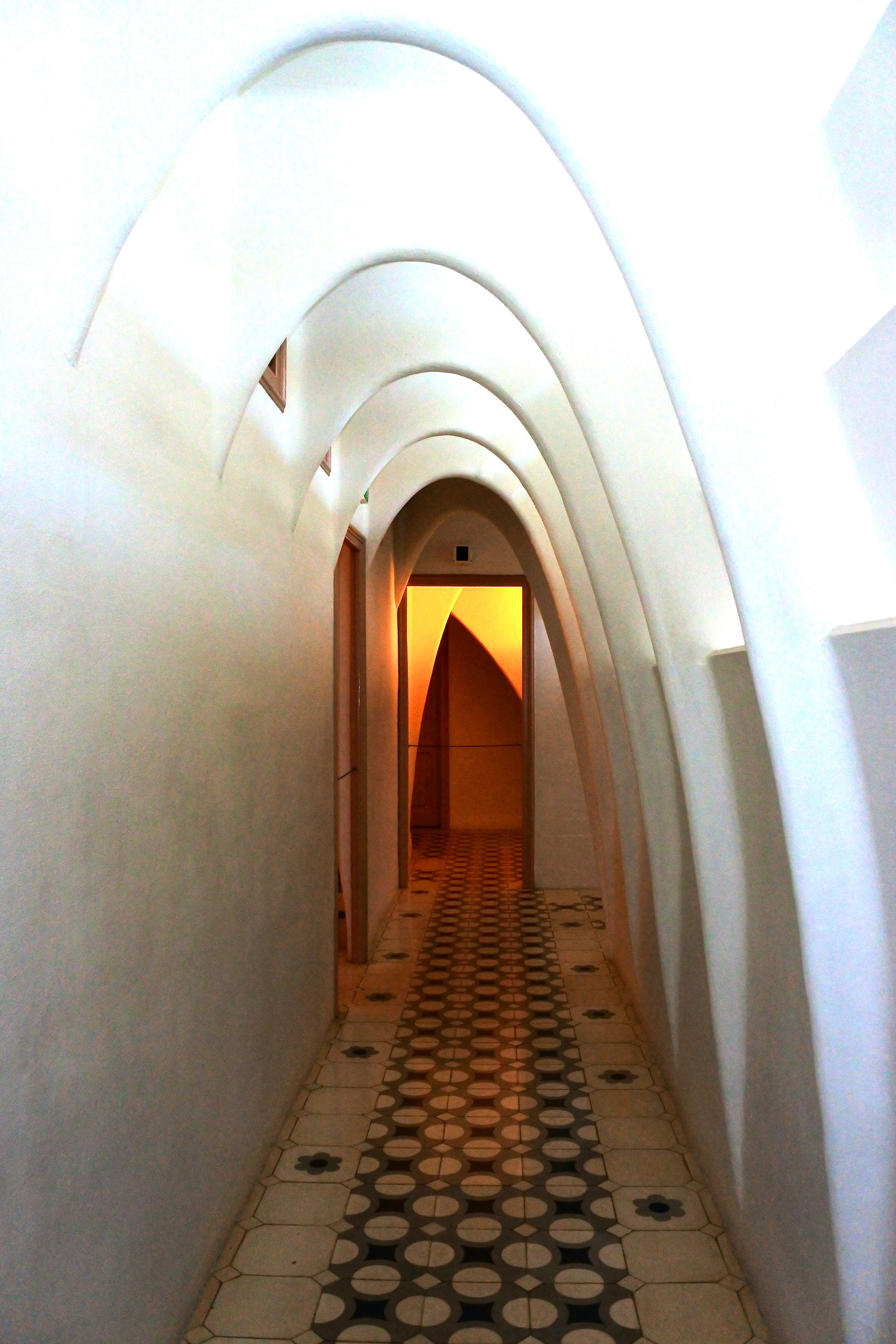 Inside Gaudi's Casa Batlló, Barcelona, Spain.