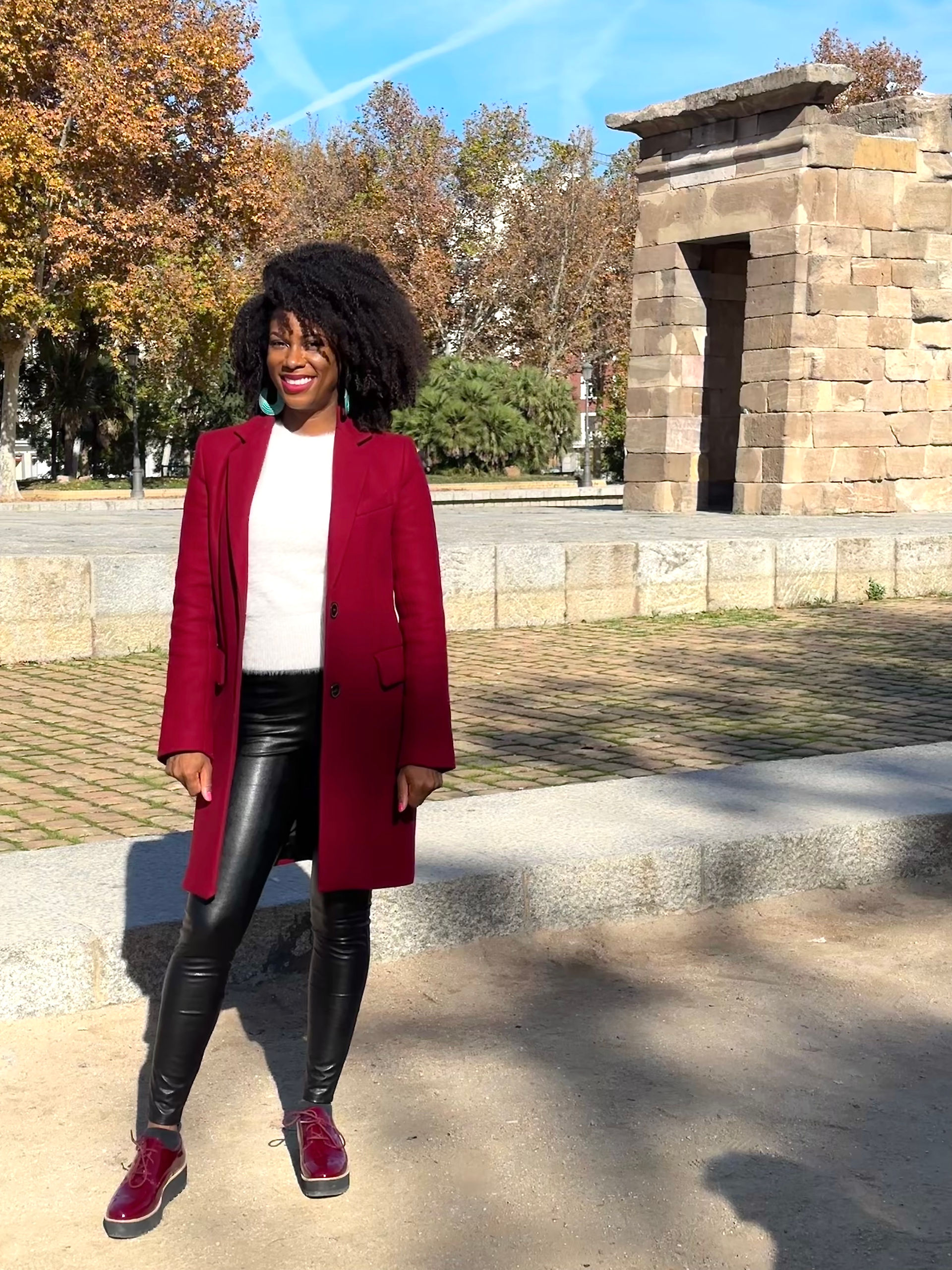Temple of Debod, Madrid, Spain.