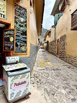 Streets of Ollantaytambo peru