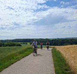Sommerliche Radtour mit Ursel und Karl