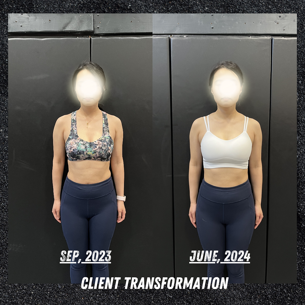 Coach Sean's Client transformation