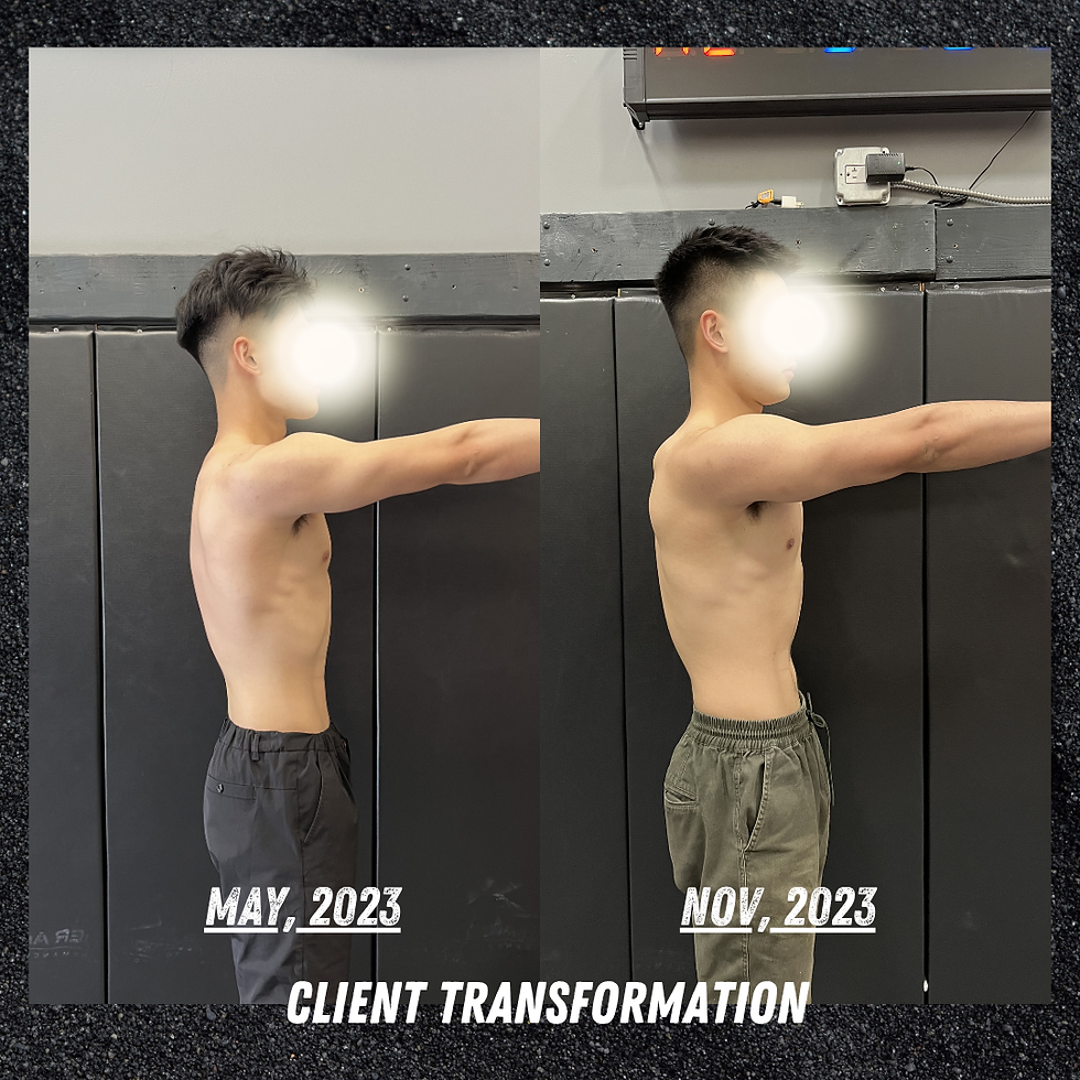 Coach Sean's Client transformation
