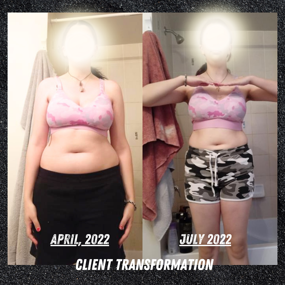 Coach Sean's Client transformation