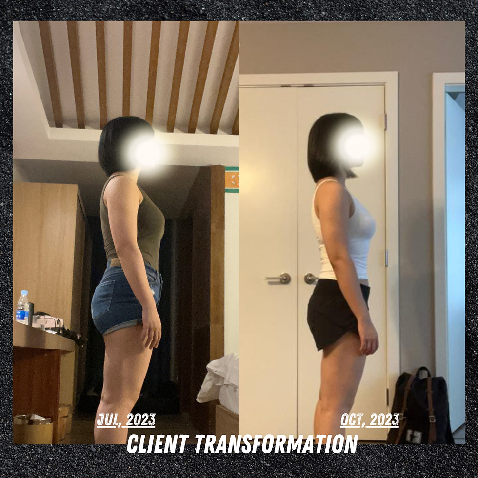 Coach Sean's Client transformation