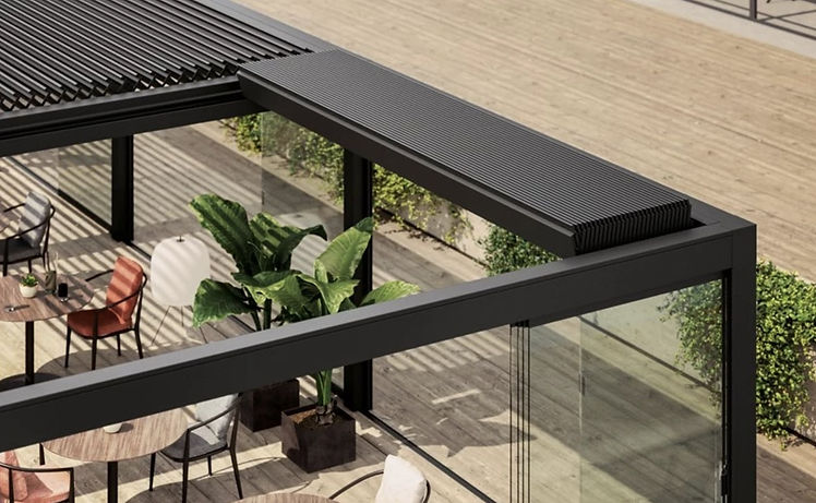pergola bioclimatica retrattile tecno co