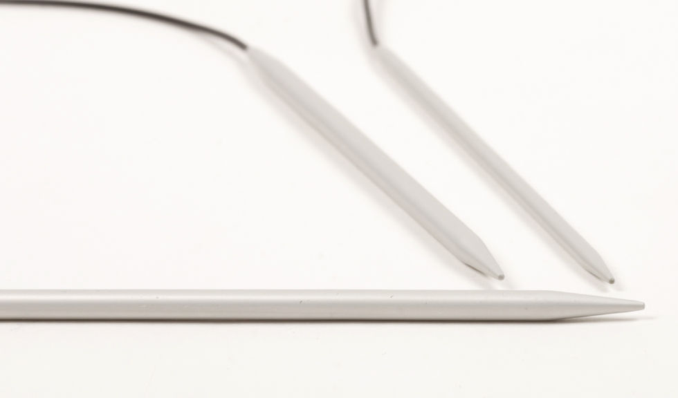 Minijatura: DROPS Basic aluminijske kružne igle 60cm 5mm