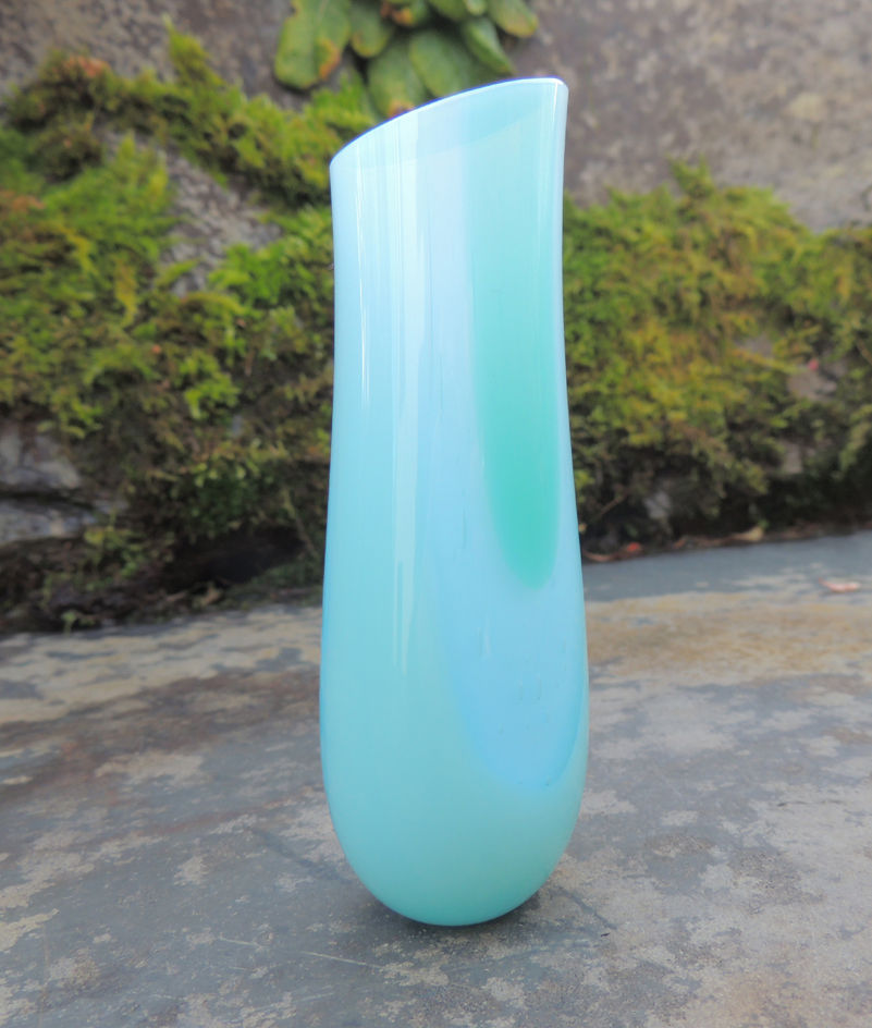 Thumbnail: Blues stripy vase