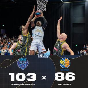 Austin Luke guides Donar Groningen into the Last Eight