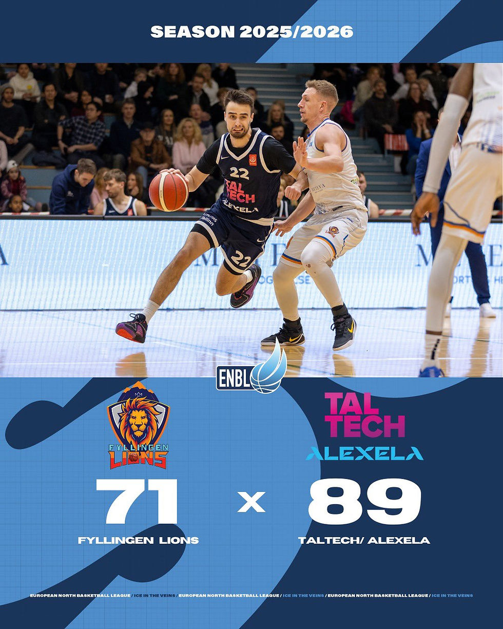 Estonian déjà vu for Fyllingen Lions, as TalTech/ALEXELA go 3-2