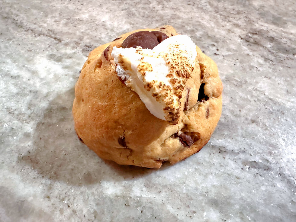 S'mores sans campfire cookie