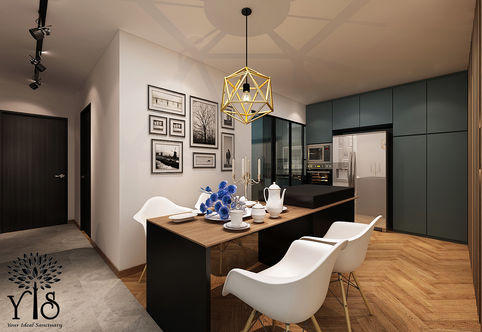 Interior design singapore: 5 room bto in bukit batok