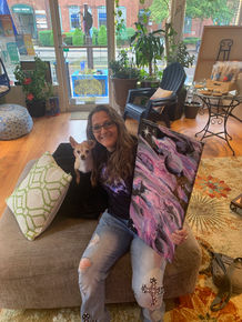 Galactic Barbie Painting!