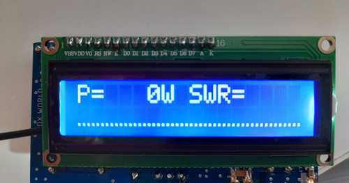 LCD PWR SWR METER (BLUE) | Dxworld-e