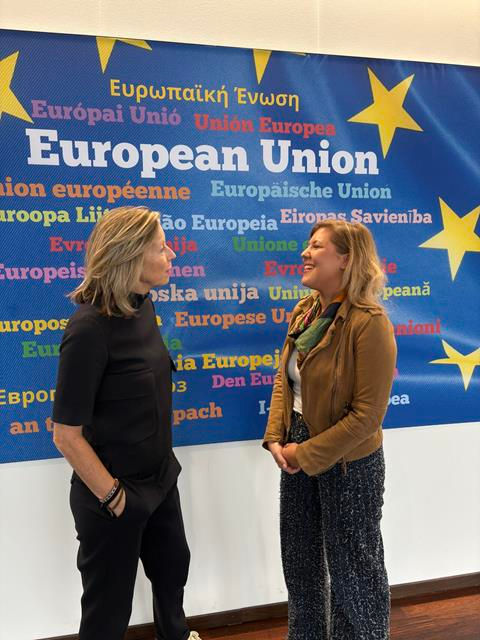 Meeting with the European Union (EU) Special Representative for Human Rights, Kajsa Ollongren. Credit: GCR2P.