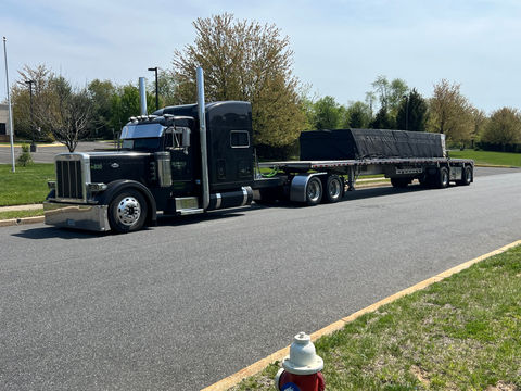 Black Semi-Truck Showcase