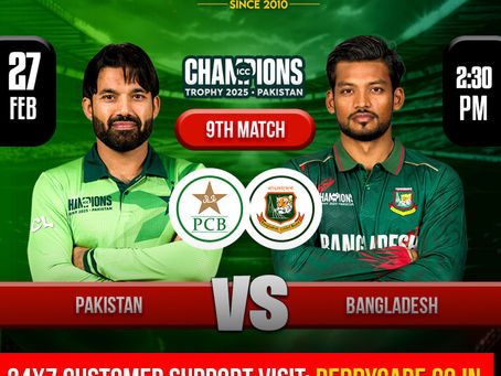 Pakistan vs Bangladesh, ICCCT: Reddy Anna Match Prediction – Will Pakistan Claim the Consolation Win?