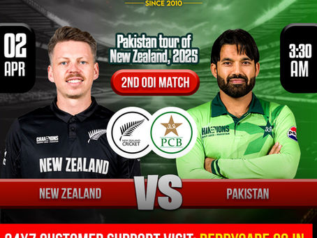 NZ vs PAK Match Prediction: Who Will Win Today’s 2nd ODI - Reddy Anna