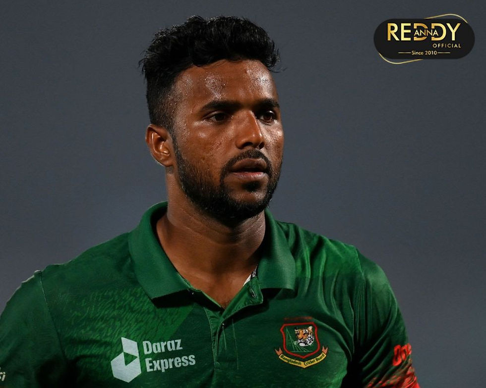 Reddy Anna highlights Ebadot Hossain’s recovery with the Bangladesh T20 team in India for rehab.