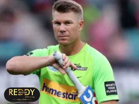 Reddy Anna Match Prediction: David Warner Leads Sydney Thunder in BBL|14