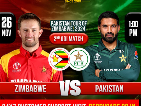 Zimbabwe vs Pakistan Match Prediction - Who Will Win Today’s 2nd ODI Match Between ZIM vs PAK?