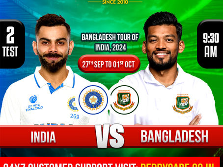Reddy Anna Match Prediction: India vs Bangladesh, 2nd Test - India Set for Series Win