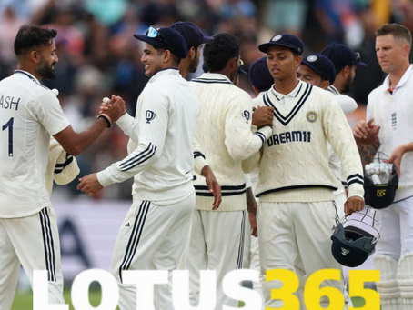 Lotus365: Why India’s Seam Performance at Edgbaston Was No Surprise