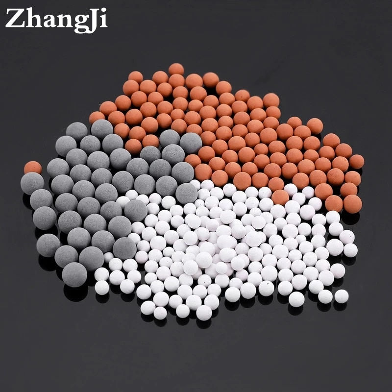 ZhangJi Shower Head Replacement Filter (Anion Mineral Beads Stones Balls)