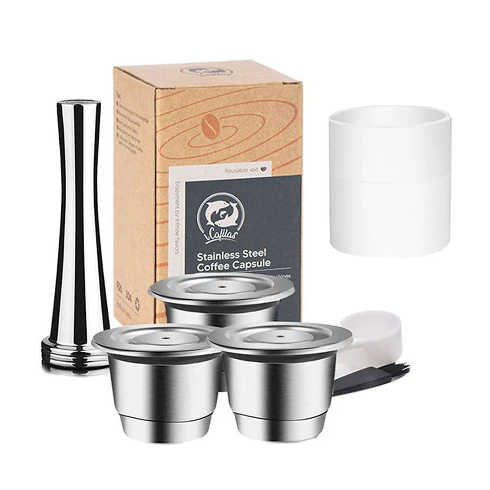 Thumbnail: Reusable Coffee Capsule Pod For Nespresso Machine