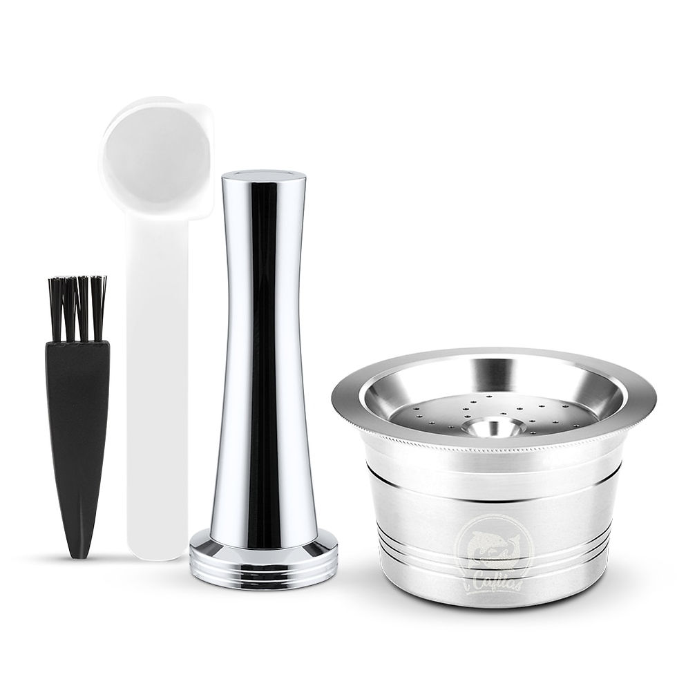 Thumbnail: Stainless Steel Refillable Coffee Pods for Aidl, Tchibo, Caffitaly