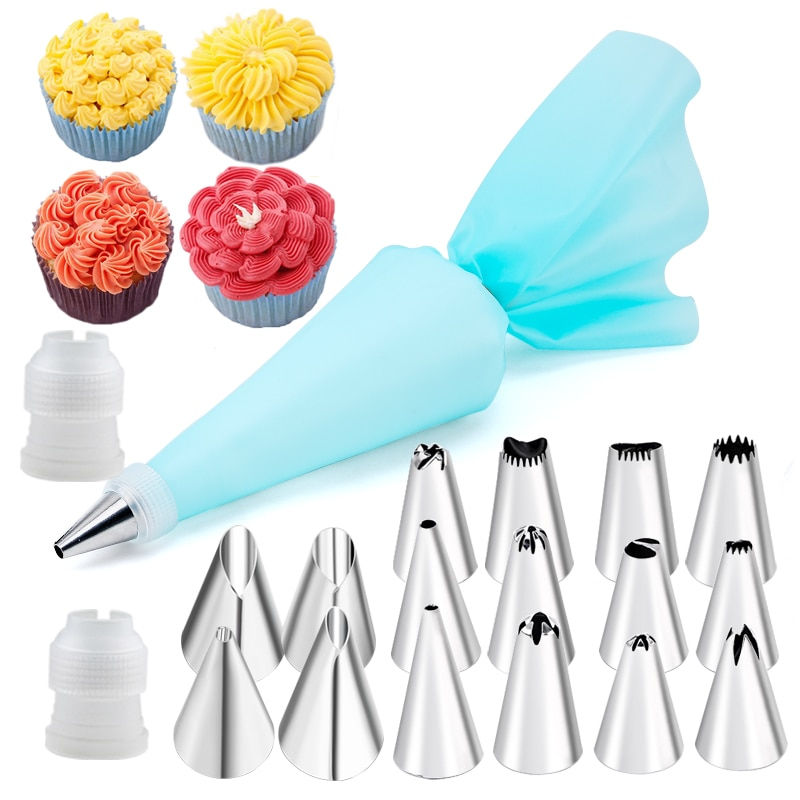 Thumbnail: Cream Nozzles Pastry Tools (6/14/26/29 pcs/set)