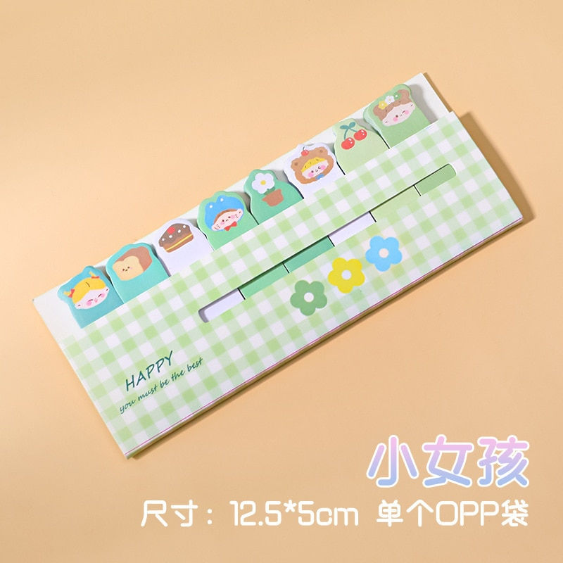 Thumbnail: 120 PCS Multi-color Writable Sticky Notes for Page Indexing