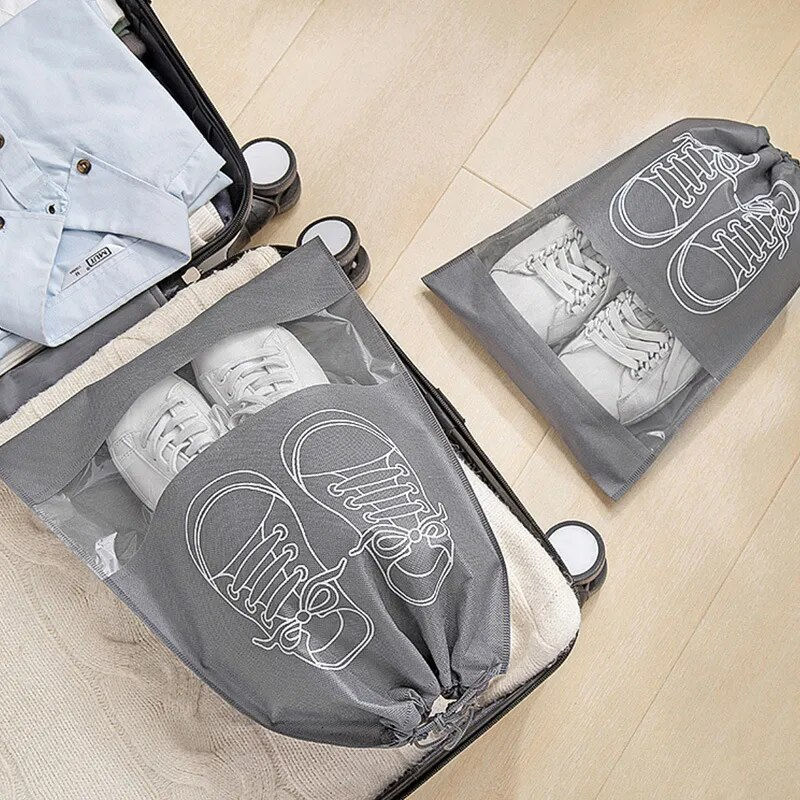 Thumbnail: 10/5pcs Shoes Storage Organizer Bags