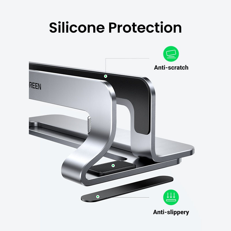 Thumbnail: Vertical Laptop Stand Holder For MacBook & Tablet Stand