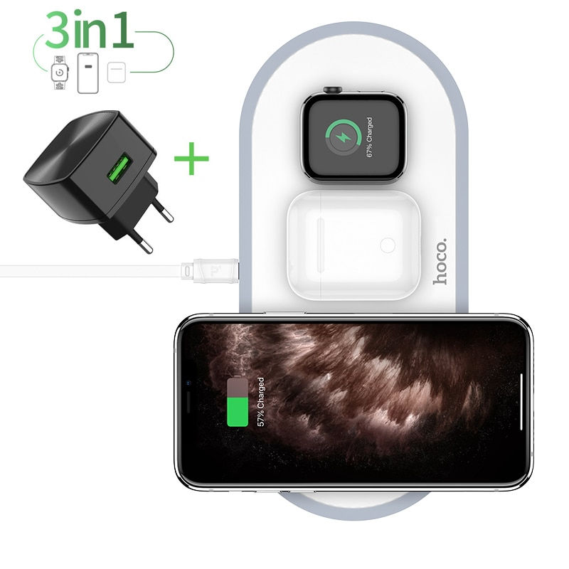 Thumbnail: 3 in1 Wireless Fast Charger