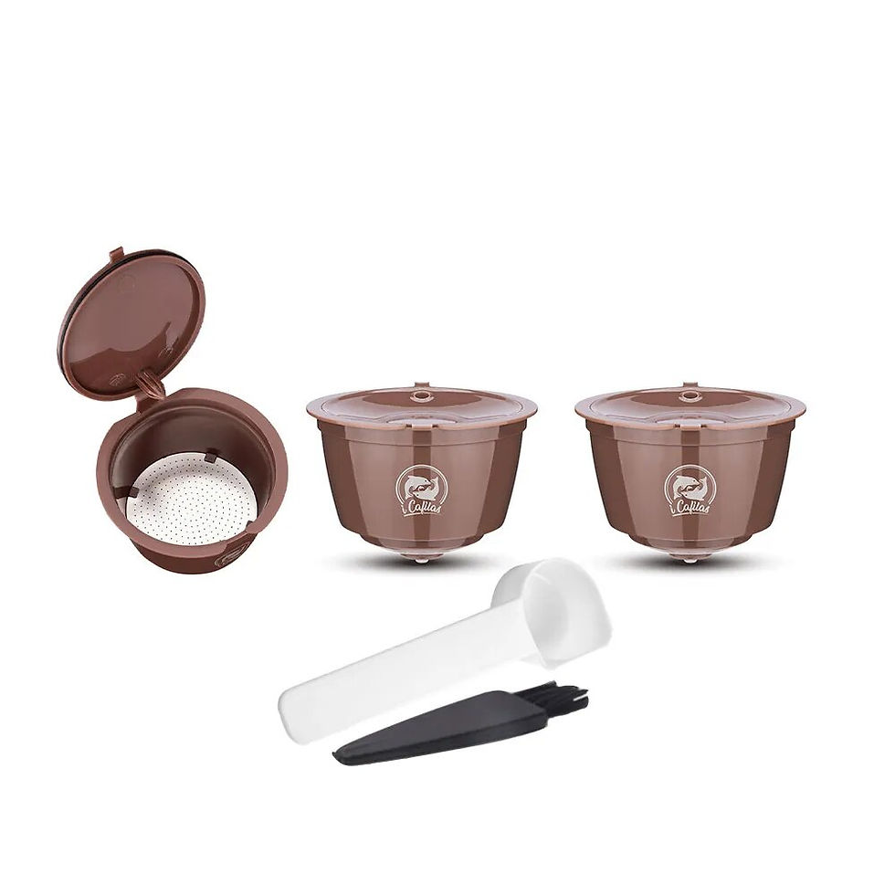 Thumbnail: Reusable Coffee and Milk Foam Capsules for Nescafe Dolce Gusto