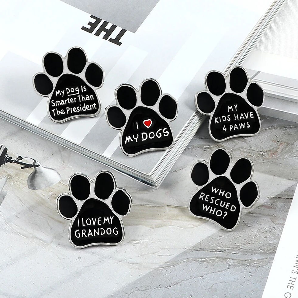 Thumbnail: Cartoon Animal Paw Badge 