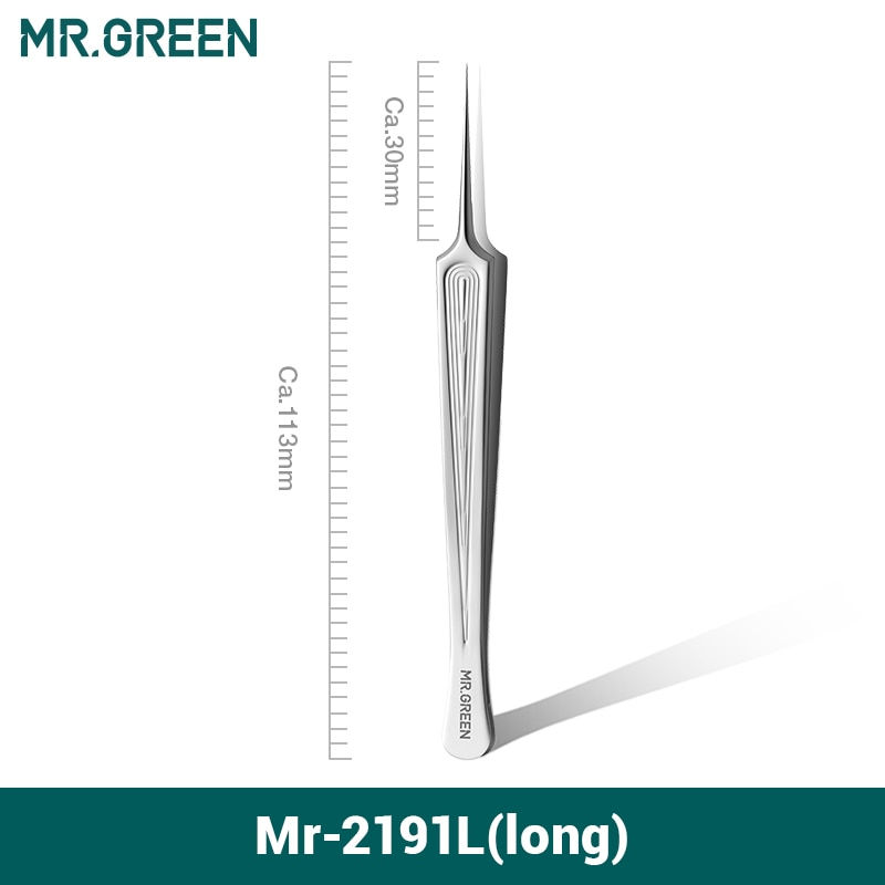 Thumbnail: Beauty Tweezer With Pointed Ends 