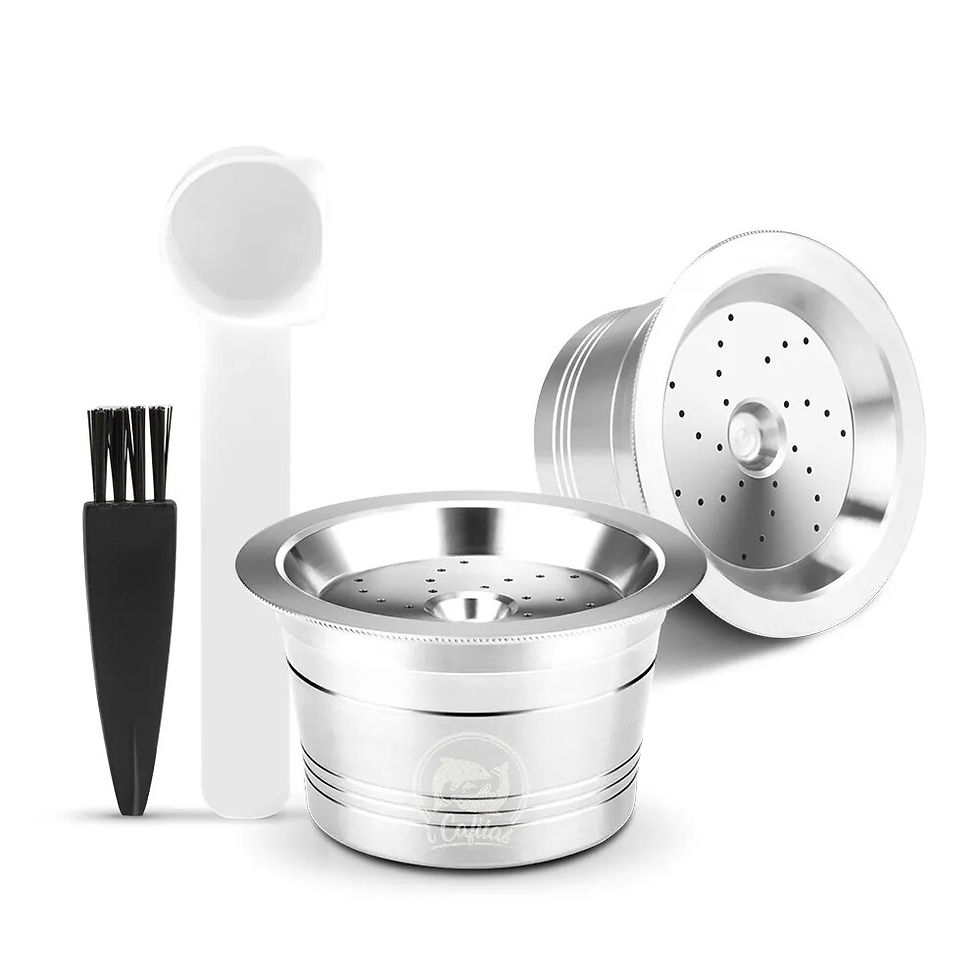 Thumbnail: Stainless Steel Refillable Coffee Pods for Aidl, Tchibo, Caffitaly