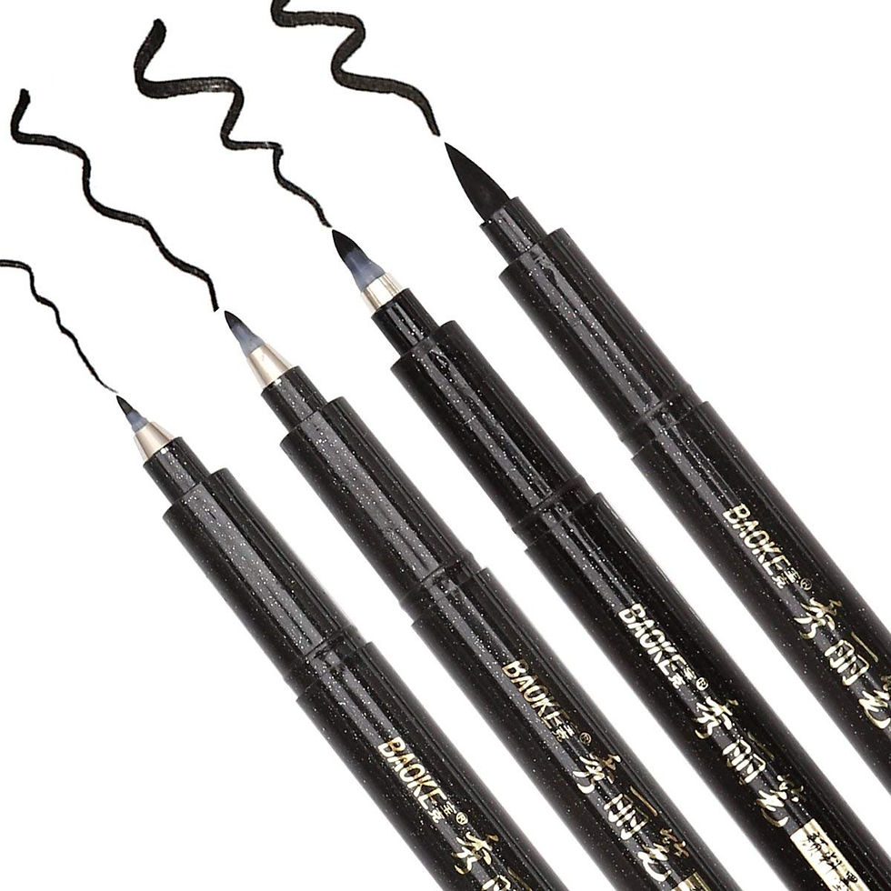 Thumbnail: Black Ink Calligraphy Pens