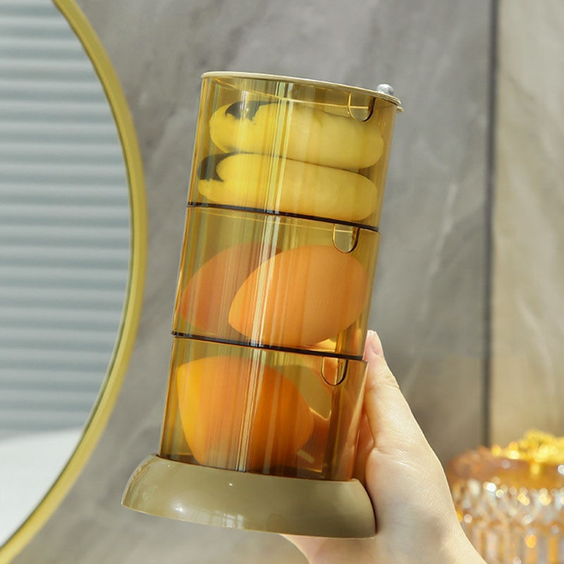 Thumbnail: Cosmetic cotton, beauty egg storage shelf