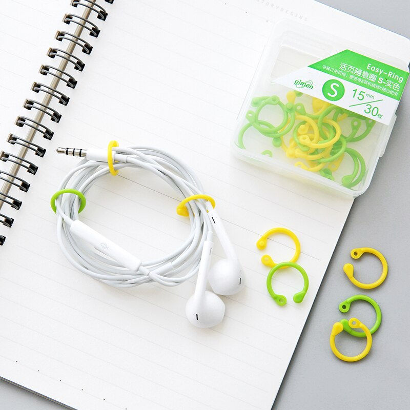Thumbnail: Plastic Multi-Function Circle Rings