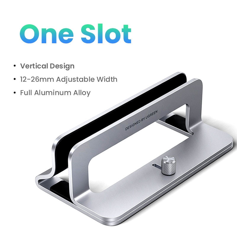 Thumbnail: Vertical Laptop Stand Holder For MacBook & Tablet Stand