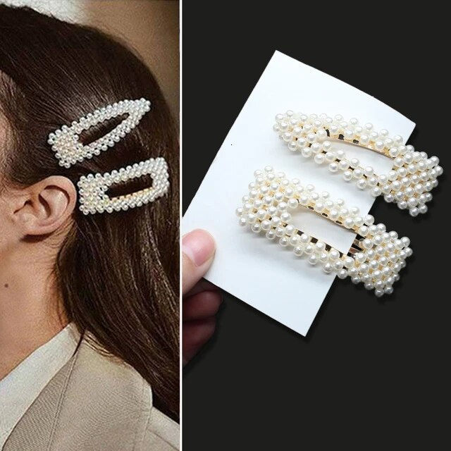 Thumbnail: 2/3/4 Set Pearl Hair Clips