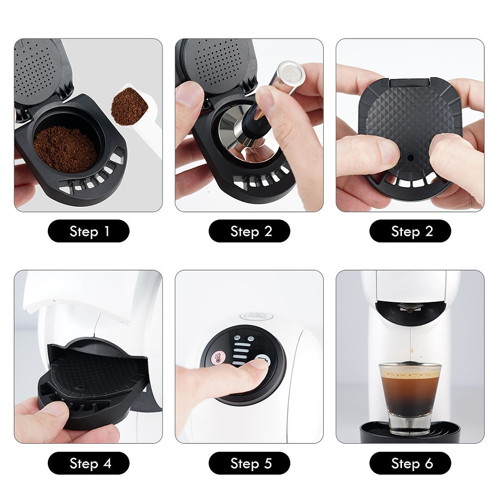 Thumbnail: Reusable Capsule Adapter for Dolce Gusto