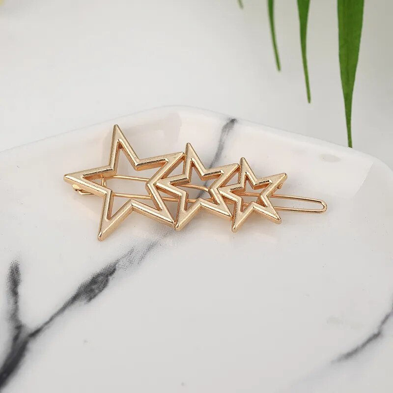 Thumbnail: Metal Geometric Hair Clip