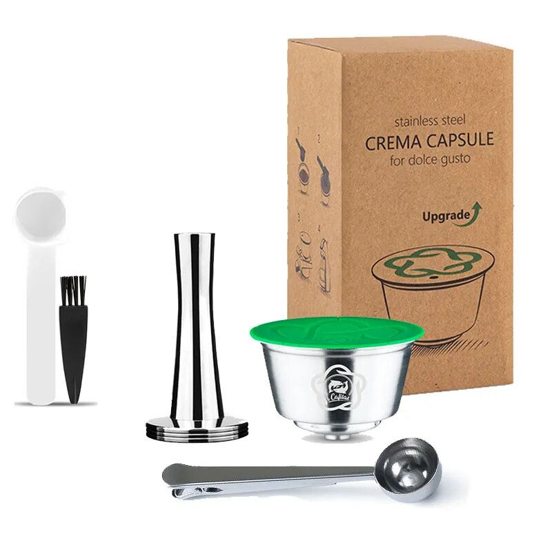 Thumbnail: Stainless Steel Reusable Coffee Capsule for Nescafe Dolce Gusto 