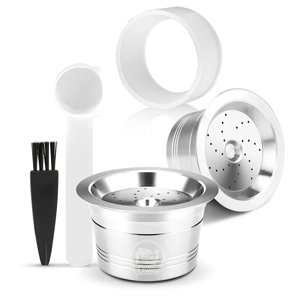 Thumbnail: Stainless Steel Refillable Coffee Pods for Aidl, Tchibo, Caffitaly