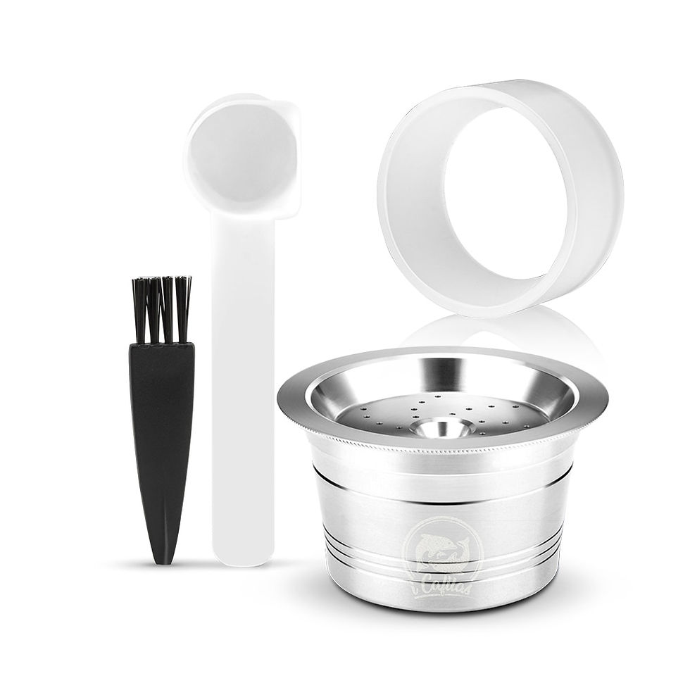 Thumbnail: Stainless Steel Refillable Coffee Pods for Aidl, Tchibo, Caffitaly