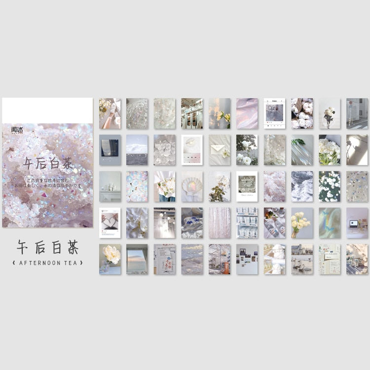Thumbnail: 50 Sheets Natural Scenery & Art Paintings